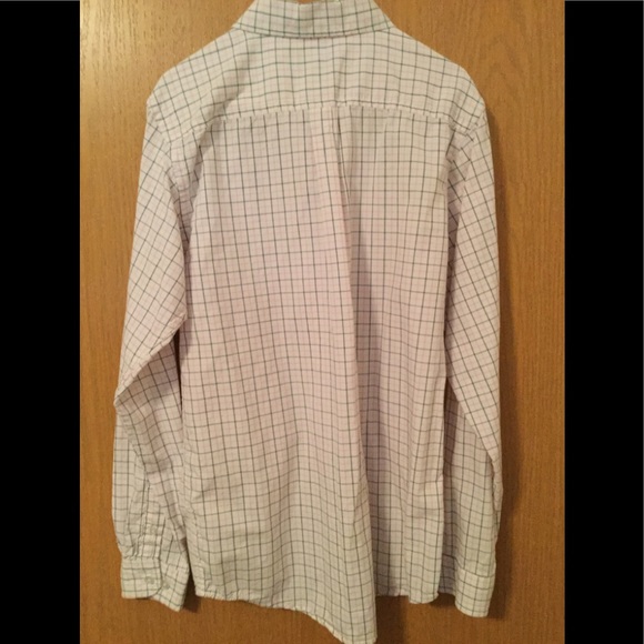 Youth LS Plaid Button Down Shirt. Size 14, - Picture 3 of 4